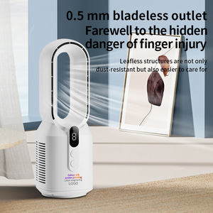 Mini ventilador de refrigeración de aire eléctrico portátil nuevo diseño sin hojas usable hogar dormitorio uso al aire libre instalación de techo hecho de plástico - Product Image 4