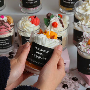 เทียนหอมทำมือราคาประหยัด เทียนหอมจากถั่วเหลือง เทียนตกแต่งหรูหรา และน้ำหอมปรับอากาศในบ้าน ของขวัญวันวาเลนไทน์ - Product Image 2