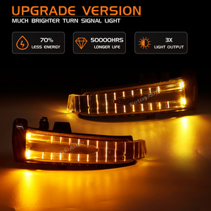 2 pz specchietto retrovisore dinamico indicatore luce di direzione per <span class=keywords><strong>Mercedes</strong></span> <span class=keywords><strong>Benz</strong></span> W176 W246 W204 S204 <span class=keywords><strong>W221</strong></span> W212 - Product Image 4