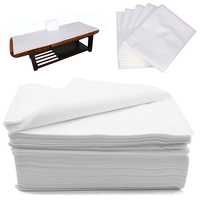 Draps jetables pour table de massage et d'examen, en SMS non-tissé, pour salon de beauté, hôpital et usage médical