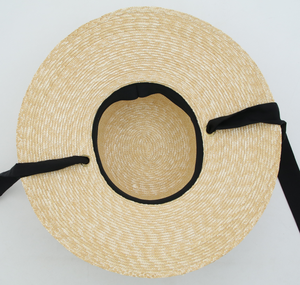 Wheat <strong>Straw</strong> Korea <strong>Japan</strong> Style Straps Bucket <strong>Straw</strong> <strong>Hats</strong> Windproof Sunshade Outdoor <strong>Straw</strong> <strong>Hat</strong> - Product Image 3
