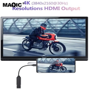 <span class=keywords><strong>Adaptateur</strong></span> Ultra Haute Définition 4K 30Hz USB Type C vers <span class=keywords><strong>HDMI</strong></span> pour Ordinateur Portable, Tablette et <span class=keywords><strong>Smartphone</strong></span> - Product Image 5