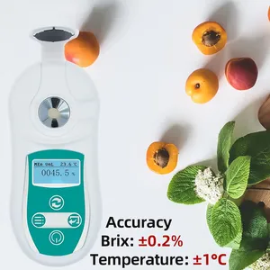 Réfractomètre numérique portable haute précision, plage de mesure de 0 à 53 %, pour mesurer la teneur en glucides, PAL-105, réfractomètre numérique de poche - Product Image 5