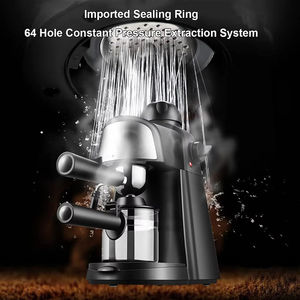 Cafetera Eléctrica Portátil Mini Espresso en Oferta, con Espumador de Leche, Máquina Compacta para Cappuccino, para Uso en Exteriores y en el Hogar - Product Image 6