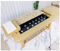 Neu Verbessertes Intelligentes Rauchfreies Rot- und Blaulicht-Physiotherapie-Moxibustionsbett mit Jade-Magnettherapie