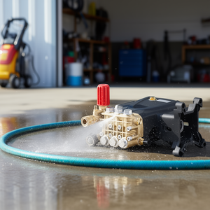 Bomba de Agua a Presión Horizontal de 1 Pulgada con Eje Triplex, 4000 Psi, 4.0 Gpm, Alta Eficiencia de Limpieza - Product Image 2