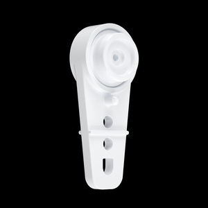 <b>Plastic</b> Snap-in Traversing <b>Slides</b> Slider Runners for Curtain Track Pulley Gliders - Product Image 3