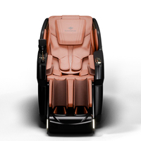 Fauteuil de massage pliable portable pour le corps entier, massage simulé par la main humaine 4D, conception avec airbag, expédition le lendemain depuis l'entrepôt américain