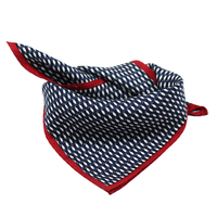 Mouchoir de poche en soie imprimé animalier personnalisé pour homme, motif pingouin, vente en gros pour costumes