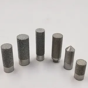 0.5-100 מיקרון Sintered נירוסטה חממה פחמן דו חמצני לחות קרקע לחות חיישן בדיקה מארז