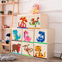 Boîte de rangement pliable en tissu grands paniers à linge pliables épaissis pour poubelle de rangement de jouets de bouteille de boisson domestique