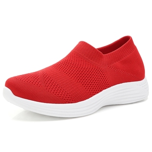 Mocassins en maille tricotée pour <span class=keywords><strong>femme</strong></span>, chaussures <span class=keywords><strong>de</strong></span> Tennis, <span class=keywords><strong>de</strong></span> course, <span class=keywords><strong>de</strong></span> marche, solides, en tissu <span class=keywords><strong>de</strong></span> coton EVA, <span class=keywords><strong>de</strong></span> haute qualité, nouvelle collection - Product Image 1