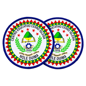 Atacado Barato Patches De Tecido De Transferência De Calor <span class=keywords><strong>Patch</strong></span> Merrow Fronteira Tecido Emblema Logotipo Nome Escola Ferro no <span class=keywords><strong>Patch</strong></span> - Product Image 6