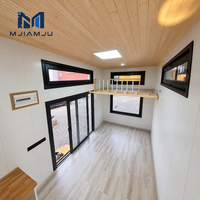 Maisons conteneurs à deux étages au design moderne haut de gamme, installation rapide, intérieur luxueux, origine Shandong, garantie de 5 ans