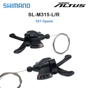 Shimano SL-M315 7 8 vitesses, levier de changement de vitesse VTT Altus <span class=keywords><strong>RD</strong></span>-M310, dérailleur arrière 21S 24V, vélo de montagne, 3 vitesses, affichage du levier de vitesse - Product Image 3