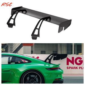 Spoiler Posteriore in Fibra di Carbonio Stile Valcan Alpha con Angolo Regolabile per Porsche 911 992 <span class=keywords><strong>GT3</strong></span> - Product Image 1