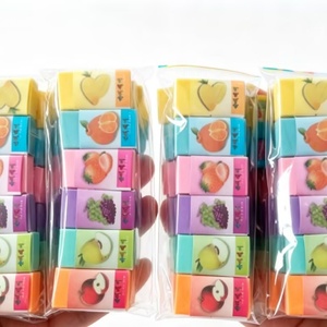 Borrador con Diseño de Frutas, Económico y Popular, Material Escolar, Novedoso, Bonito, Mini Borrador de Goma Perfumado para Lápiz - Product Image 3