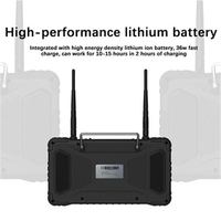 Skydroid H16 Pro 2.4GHz CH FHSS 1080P Transmission de données vidéo numérique Émetteur de télémétrie avec récepteur R Caméra MIPI