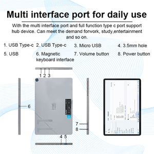 Bán Buôn 10.95 Inch Bề Mặt Máy Tính Xách Tay 2 Trong 1 Win 11 <span class=keywords><strong>Windows</strong></span> 11 12GB + 256GB 2K 1920*1200 Màn Hình Cảm Ứng <span class=keywords><strong>Tablet</strong></span> PC Với Bàn Phím - Product Image 3