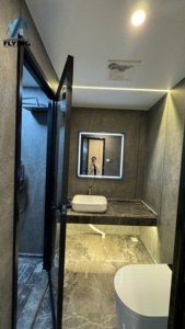 Préfabriqué portable villa verte 20 pieds 40 pieds personnalisé minuscule espace vert Capsule conteneur maison cabine <span class=keywords><strong>pod</strong></span> maison de luxe - Product Image 4