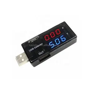 USB-Ladegerät Doctor Strom Spannungs lade detektor Batterie Voltmeter Ampere meter Rote Anzeige