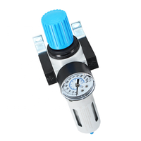 FESTOI Serie LFR, Filtro Separador de Agua y Aceite para Compresor, Regulador de Presión de Aire, Válvula Reductora para Aerógrafo