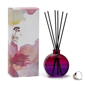 RAINCOAST Diffuser parfum rumah mewah, Diffuser Aroma bunga warna-warni 100ml dekorasi