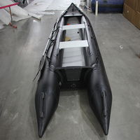 Kayak à pédale simple de bateau électrique gonflable léger pour l'extérieur dérive AIRMAT Floor PVC HDPE pliable Stable Divers'