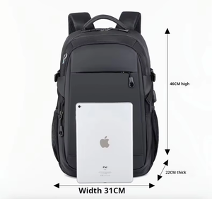 Mochila de ordenador extensible de gran capacidad para hombres de alta calidad, nueva bolsa de negocios de viaje para uso de mamá - Product Image 5