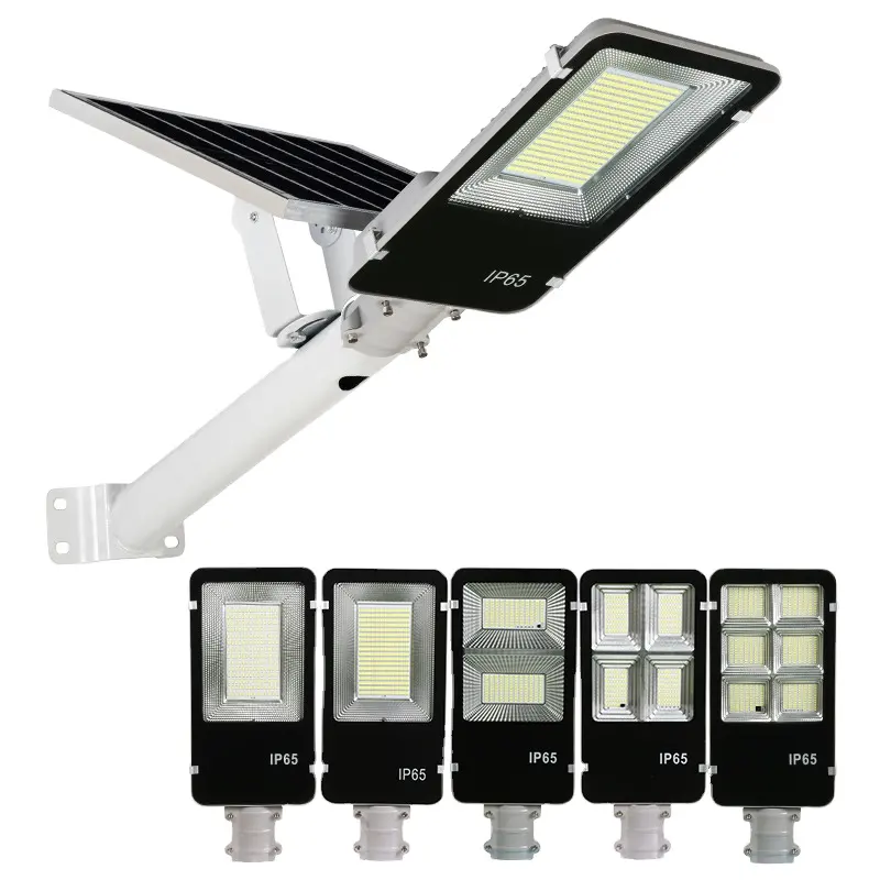 Lampione stradale per esterni a LED intelligente integrato 3000W illuminazione IP65 lampada solare impermeabile