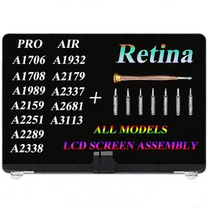 Montaje completo de pantalla LCD de alta calidad OEM GBOLE para MacBook Air Pro Retina A1706 A1708 A2159 A2337 A2338 A2681 A3113 A2941 - Product Image 1