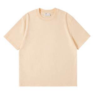 Camiseta Masculina de Algodão Puro 240g com Ombro Caído e Cor Sólida, Serviço Personalizado OEM ODM para Atacadistas de Roupas - Venda Quente - Product Image 3