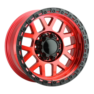 OVERLAND จานลึกลายตาข่ายสีดำด้านผ้าซาติน6-LUG off-road beadlock สำหรับ JEEP Wrangler Ford bronco Land Cruiser Prado - Product Image 4