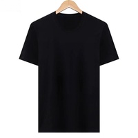 Camiseta de Hombre 2026, Nueva, Casual, para Negocios, Estampada, Transpirable, de Algodón Puro, Suave al Tacto, de Manga Corta y Gruesa