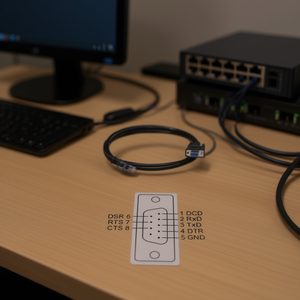 Câble Moxa Link CBL-RJ45SM9-150, câble Ethernet de 150 mm pour connexion réseau - Product Image 3