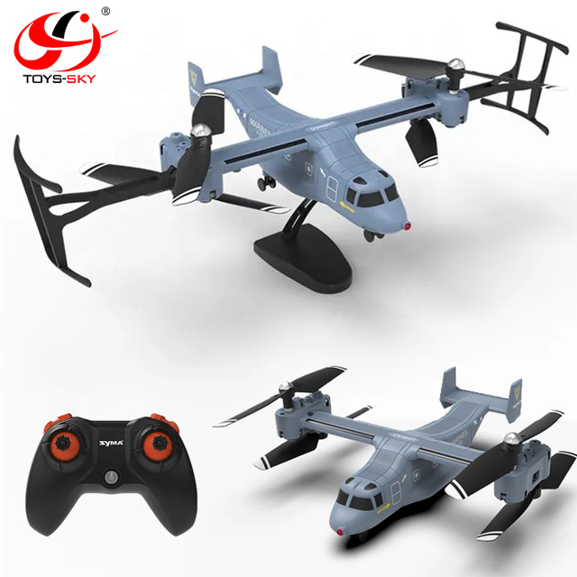 SYMA Osprey V22 Remote Control Aeroplane Leap Frog Flight Hover Plane pilot RC Aircraft Toy Helicopter Drones for Beginner