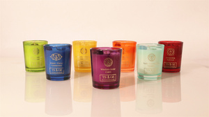 LUXE ชุดเทียนถั่วเหลือง7ชิ้นพร้อมคริสตัลฝังและพฤกษศาสตร์ชุดของขวัญปรับแต่งได้อย่างเต็มที่ - Product Image 6