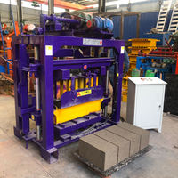 Machine de fabrication de blocs de ciment solide haute capacité WJ 4-40 Ligne de production pour la fabrication de briques en usine pour le Kenya et l'Ouganda
