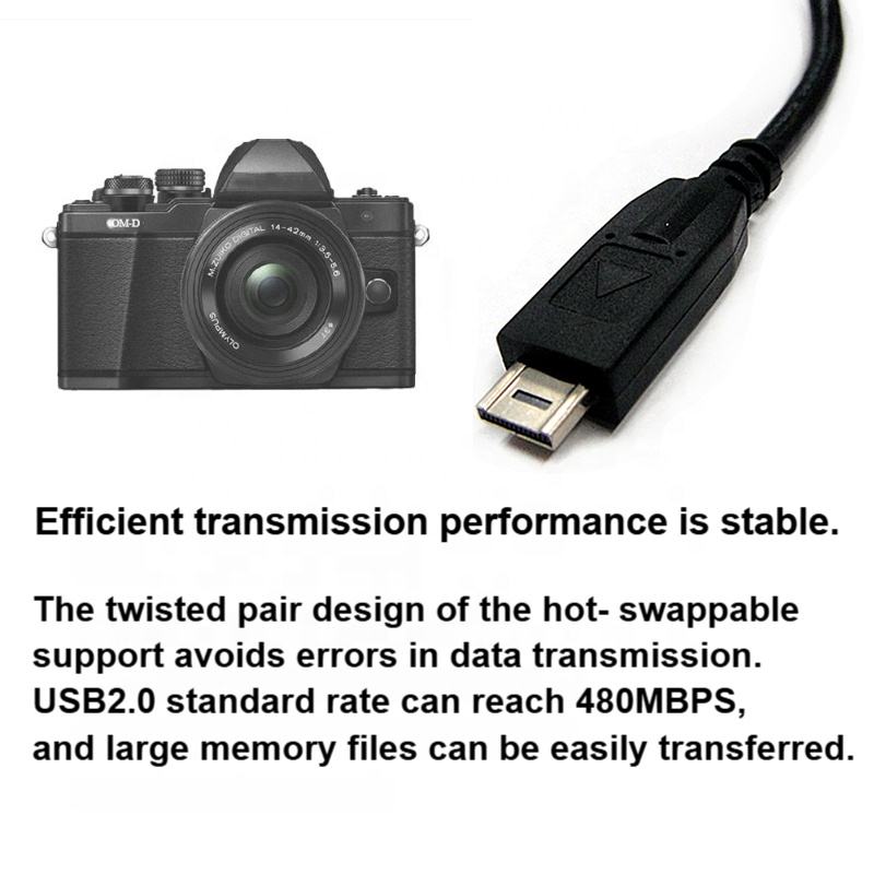 HongXing 1.5m 14pin 14p USB Charging Cable DMC-FZ35 FZ38 TS1 for Camera for Panasoni