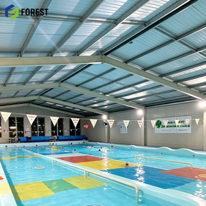 Centre sportif aquatique intérieur à grande portée avec structure en acier moderne à haute capacité de charge pour piscine - Product Image 1