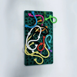 Silicone Sensory Activity Board Small Decompression Plate for Stress Relief <b>Anxiety</b> ADHD Autism Therapy <b>Toy</b> Made Zhejiang - Product Image 2
