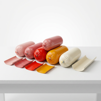 Selubung Sosis Plastik Poliamida Nylon PA/PE Multi Lapis, Selubung Ham, Selubung Ikan.