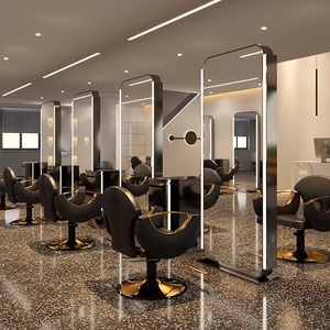 Chaise de Salon de Coiffure Réglable en Hauteur, Modèle MORE DESIGN, Idéale pour la Vente en Salon de Beauté - Product Image 2