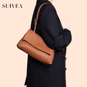 กระเป๋าทอใต้วงแขนทำด้วยมือแท้ใหม่กระเป๋าแฟชั่นอเนกประสงค์กระเป๋าถือจุของได้เยอะกระเป๋าคาดตัวเนื้อผ้าเฉพาะกลุ่ม - Product Image 2