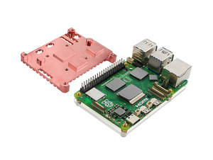 Factory Source <strong>Raspberry</strong> <strong>Pi</strong> 5 Electronic Accessory Optional PWM Fan Passive Active Cooling Heatsink Copper Acrylic Protection - Product Image 5