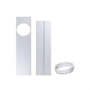 Kit de paneles de sellado de adaptador de tubo de 5,9 pulgadas, Unidad de ventilación de sellado de <span class=keywords><strong>ventana</strong></span> de CA <span class=keywords><strong>Universal</strong></span>, <span class=keywords><strong>placa</strong></span> de <span class=keywords><strong>aire</strong></span> acondicionado portátil con adaptador de tubo - Product Image 6