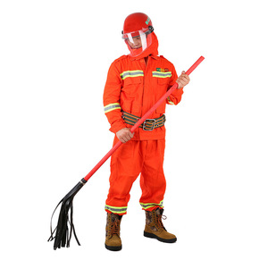 No. 2 Fire Fighting Tool Rubber Fire Whip Red Polypropylene Forest Fire Control - Product Image 2