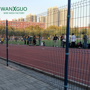 Nhà vườn trang trí bán buôn thép kim loại 3D cong Hàn PVC tráng hàng rào Panels - Product Image 5