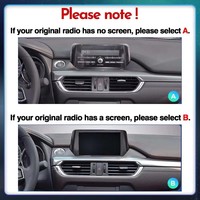 Écran radio de voiture STWEI Carplay Android 14 GPS pour Mazda 6 Atenza 3 GJ GL 2015 - 2020 Navigation automobile Lecteur multimédia 4G DSP BT