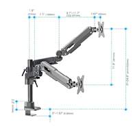 Vente en gros de nouveaux modèles créatifs de supports d'affichage pour bureau, sans empiècement de place, en acier, aluminium et plastique